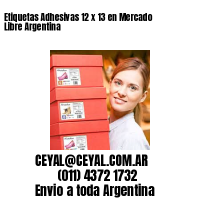 Etiquetas Adhesivas 12 x 13 en Mercado Libre Argentina