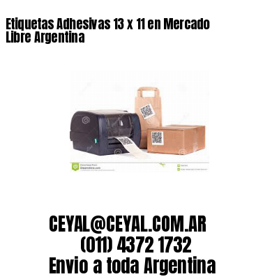 Etiquetas Adhesivas 13 x 11 en Mercado Libre Argentina