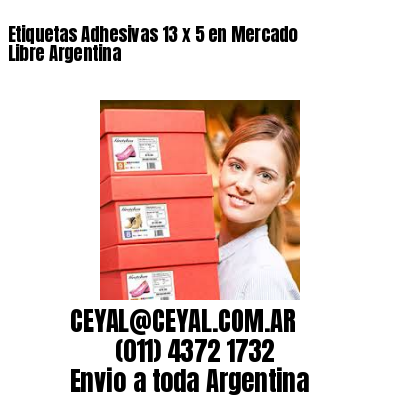 Etiquetas Adhesivas 13 x 5 en Mercado Libre Argentina