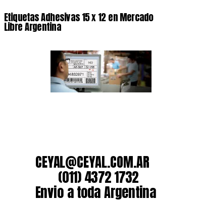 Etiquetas Adhesivas 15 x 12 en Mercado Libre Argentina