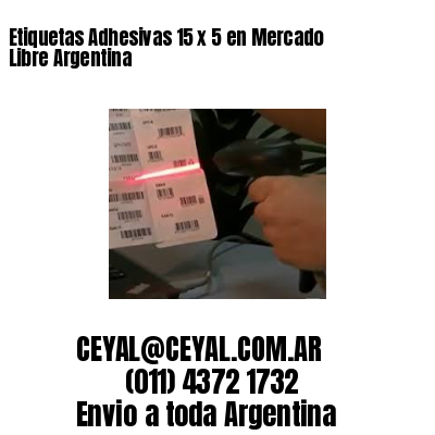 Etiquetas Adhesivas 15 x 5 en Mercado Libre Argentina