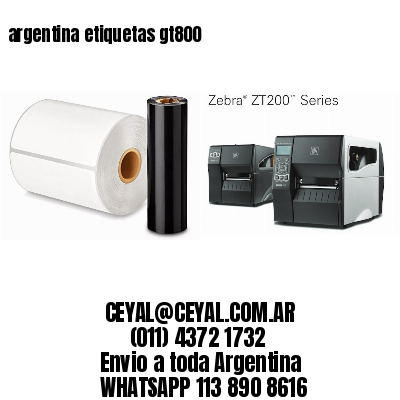 argentina etiquetas gt800