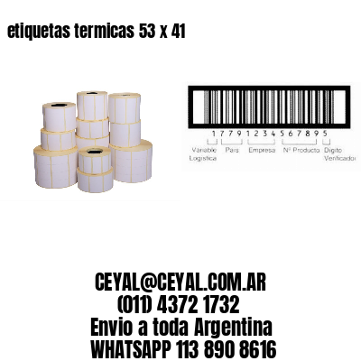 etiquetas termicas 53 x 41