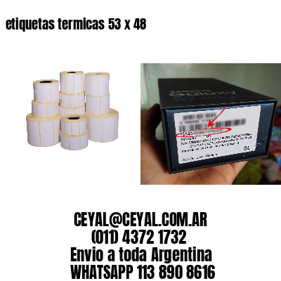 etiquetas termicas 53 x 48