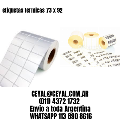 etiquetas termicas 73 x 92