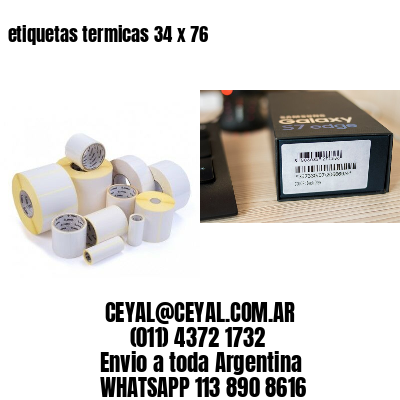 etiquetas termicas 34 x 76