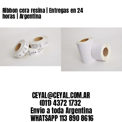 Ribbon cera resina | Entregas en 24 horas | Argentina