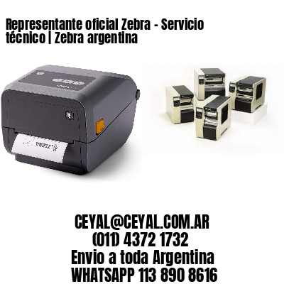 Representante oficial Zebra – Servicio técnico | Zebra argentina