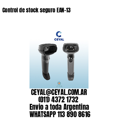 Control de stock seguro EAN-13