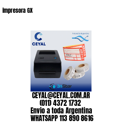 impresora GX