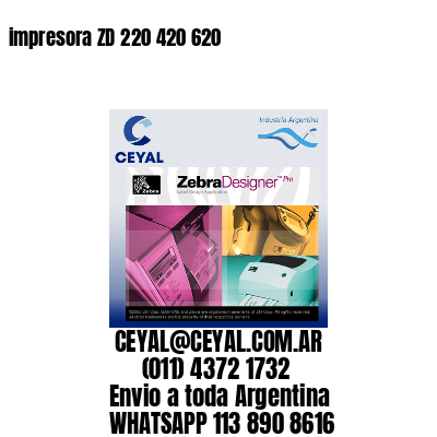 impresora ZD 220 420 620