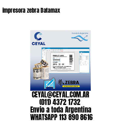 impresora zebra Datamax