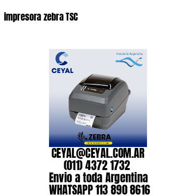 impresora zebra TSC