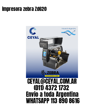 impresora zebra Zd620