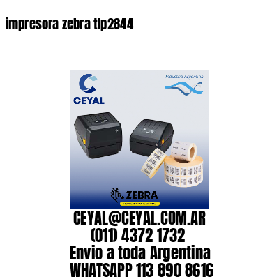 impresora zebra tlp2844