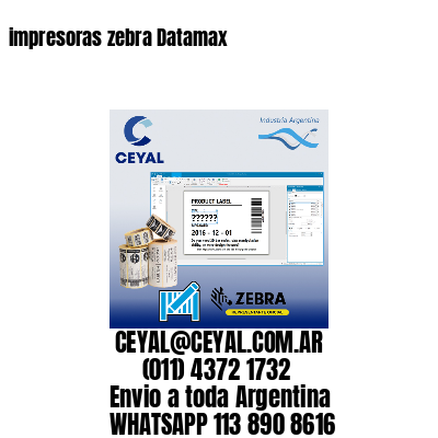 impresoras zebra Datamax