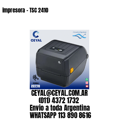 impresora - TSC 2410