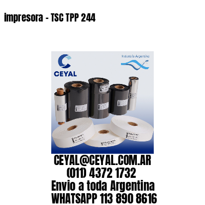 impresora – TSC TPP 244