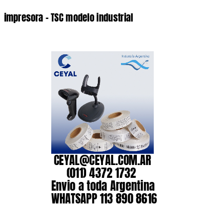 impresora – TSC modelo industrial