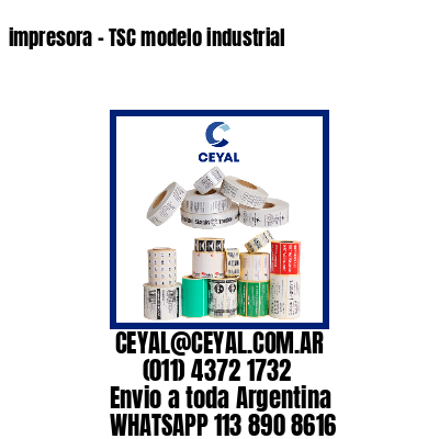 impresora – TSC modelo industrial