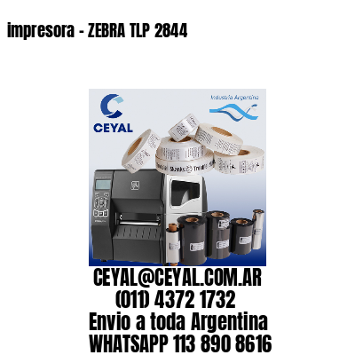 impresora – ZEBRA TLP 2844