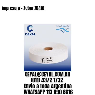 impresora – Zebra ZD410