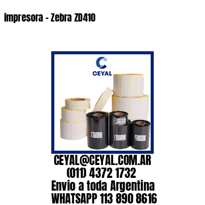 impresora – Zebra ZD410