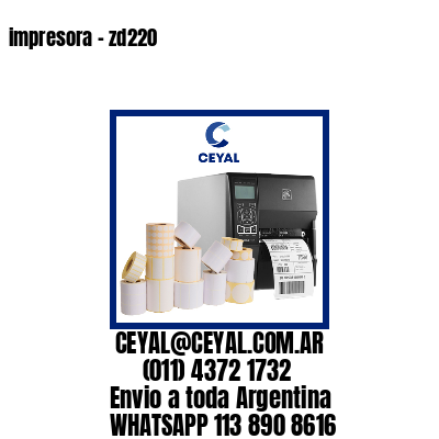 impresora – zd220