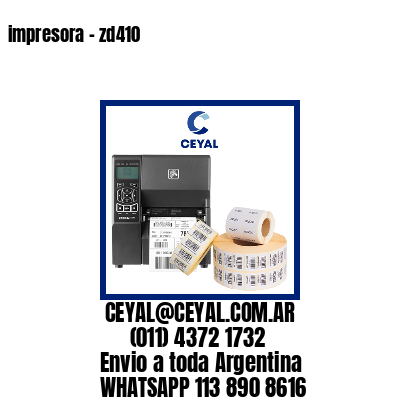 impresora – zd410