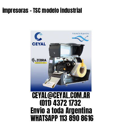 impresoras – TSC modelo industrial