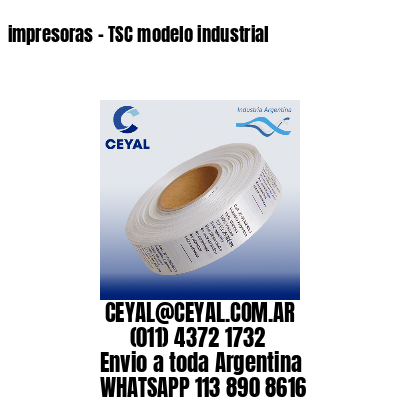 impresoras – TSC modelo industrial