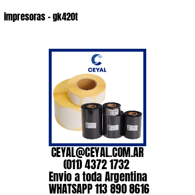 impresoras – gk420t