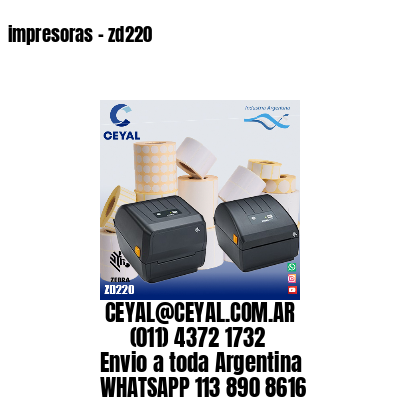 impresoras – zd220