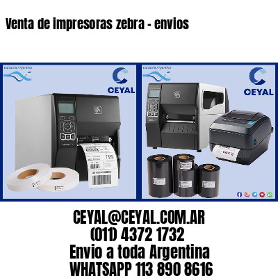 Venta de impresoras zebra – envios