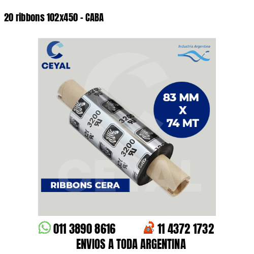 20 ribbons 102×450 – CABA