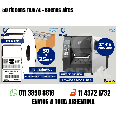 50 ribbons 110x74 - Buenos Aires