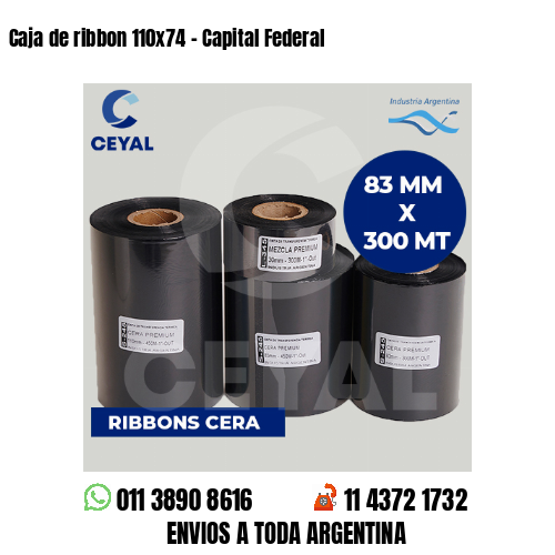 Caja de ribbon 110×74 – Capital Federal