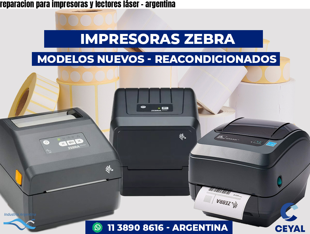 reparacion para impresoras y lectores láser - argentina