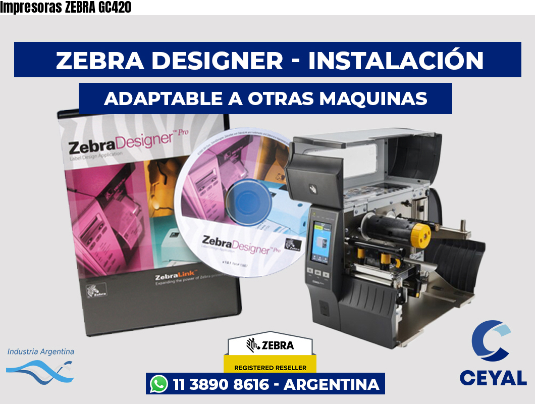 Impresoras ZEBRA GC420