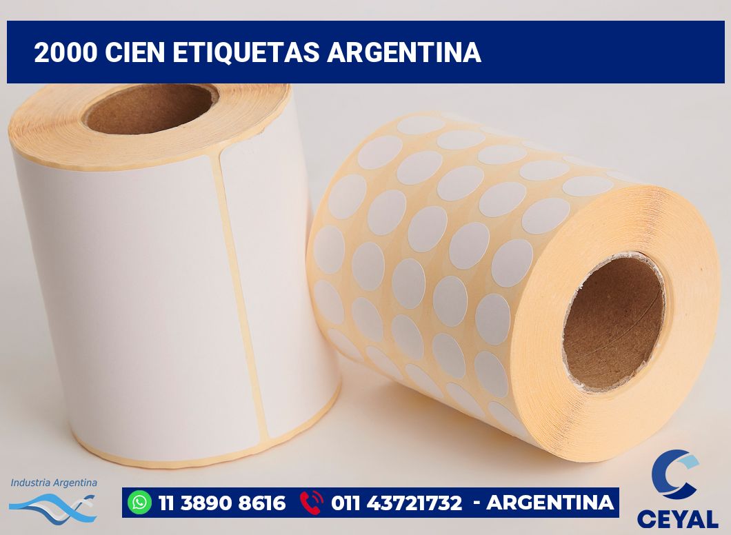 2000 Cien etiquetas argentina