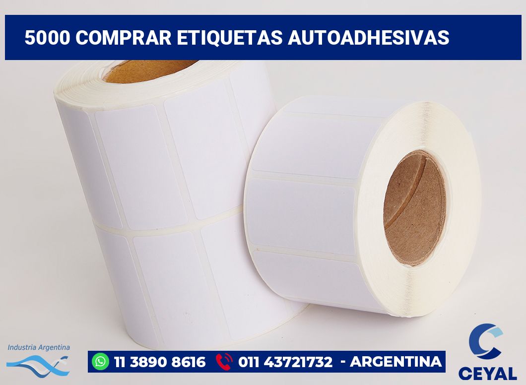 5000 Comprar etiquetas autoadhesivas