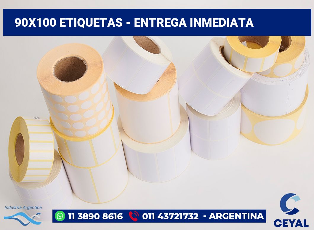 90×100 Etiquetas