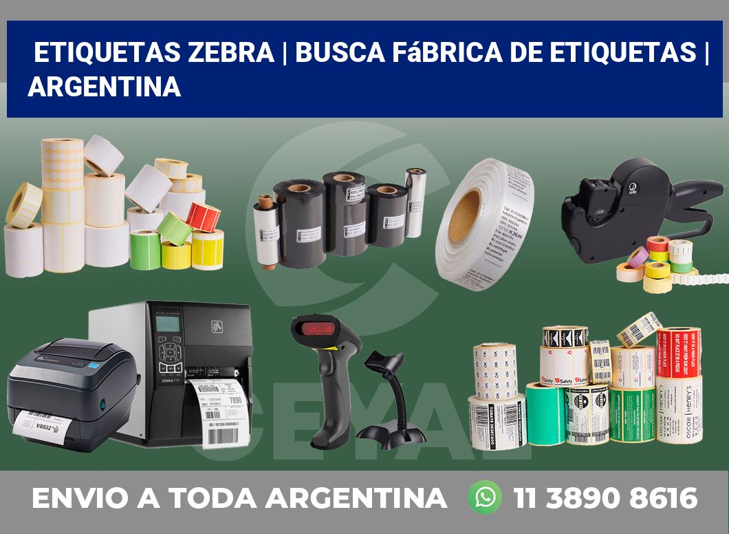 Etiquetas Zebra | Busca fábrica de etiquetas | Argentina