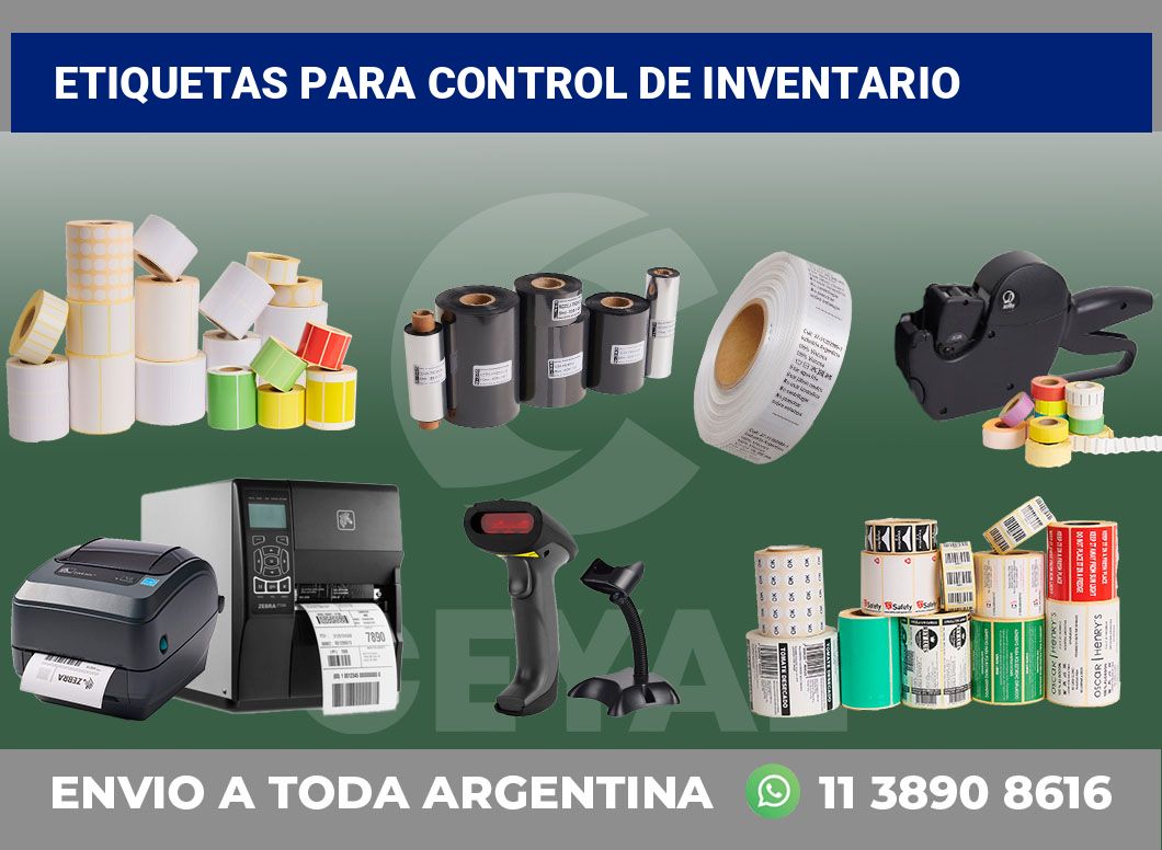 Etiquetas para Control de Inventario