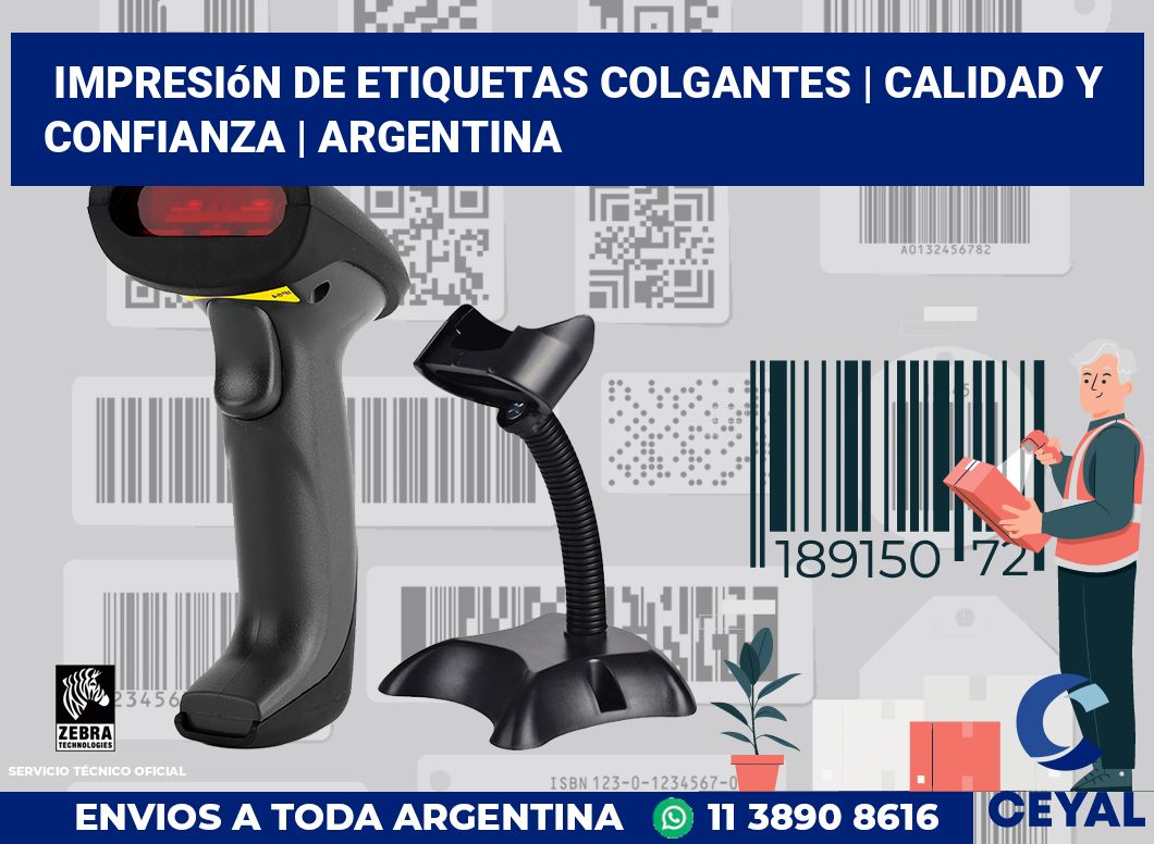 Impresión de etiquetas colgantes | Calidad y confianza | Argentina