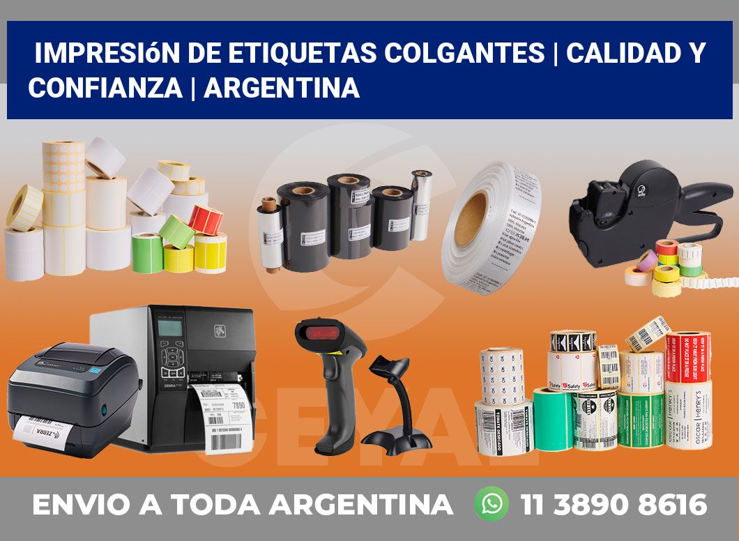 Impresión de etiquetas colgantes | Calidad y confianza | Argentina