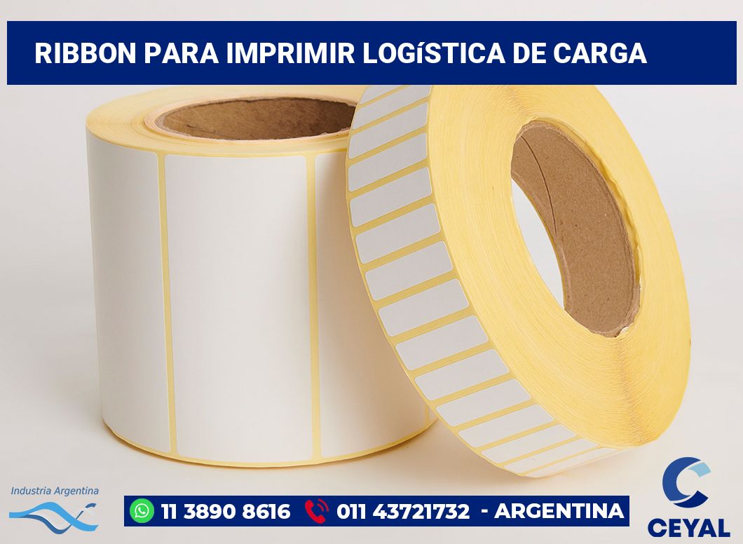 Ribbon para imprimir Logística de carga