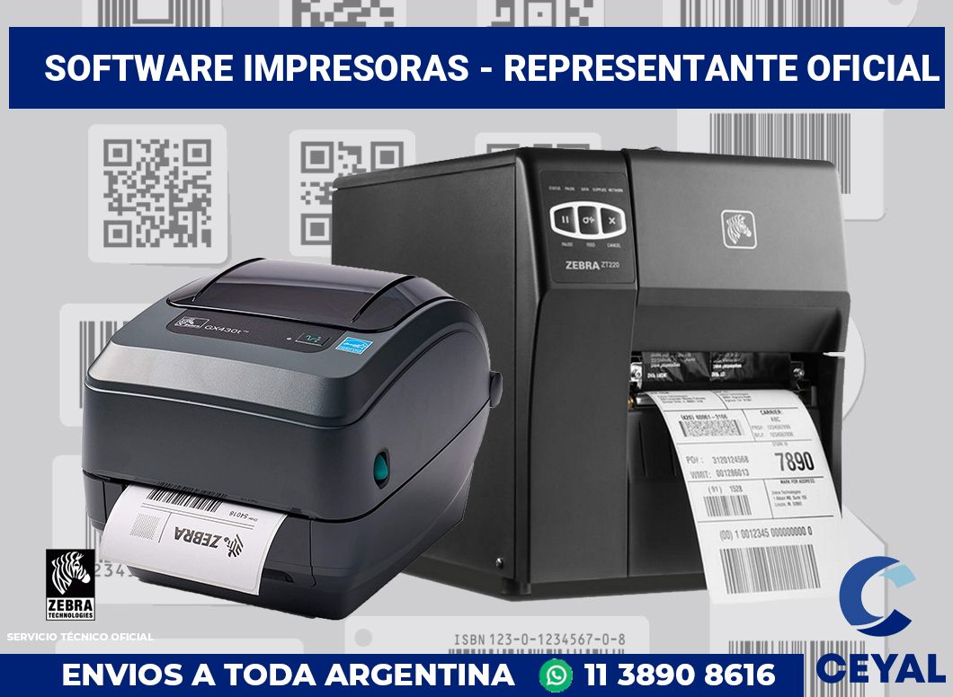 Software impresoras - Representante oficial