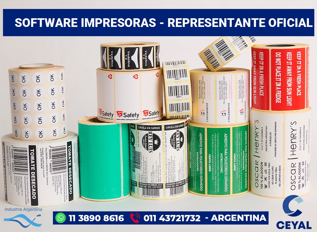 Software impresoras - Representante oficial