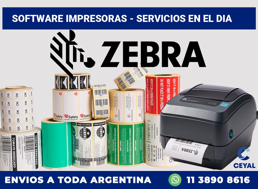 Software impresoras – Servicios en el dia